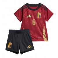 Belgien Axel Witsel #6 Fußballbekleidung Heimtrikot Kinder EM 2024 Kurzarm (+ kurze hosen)